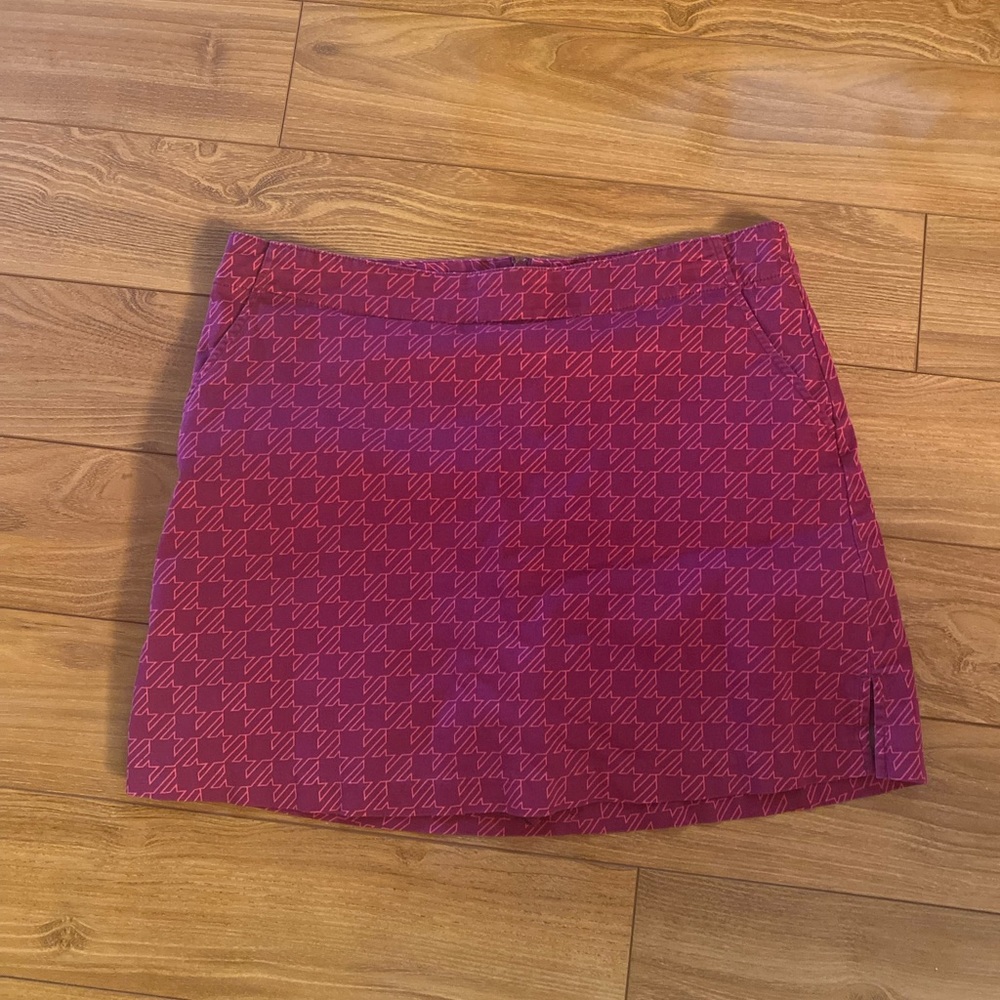 Sale-Lady Hagen checker square skort